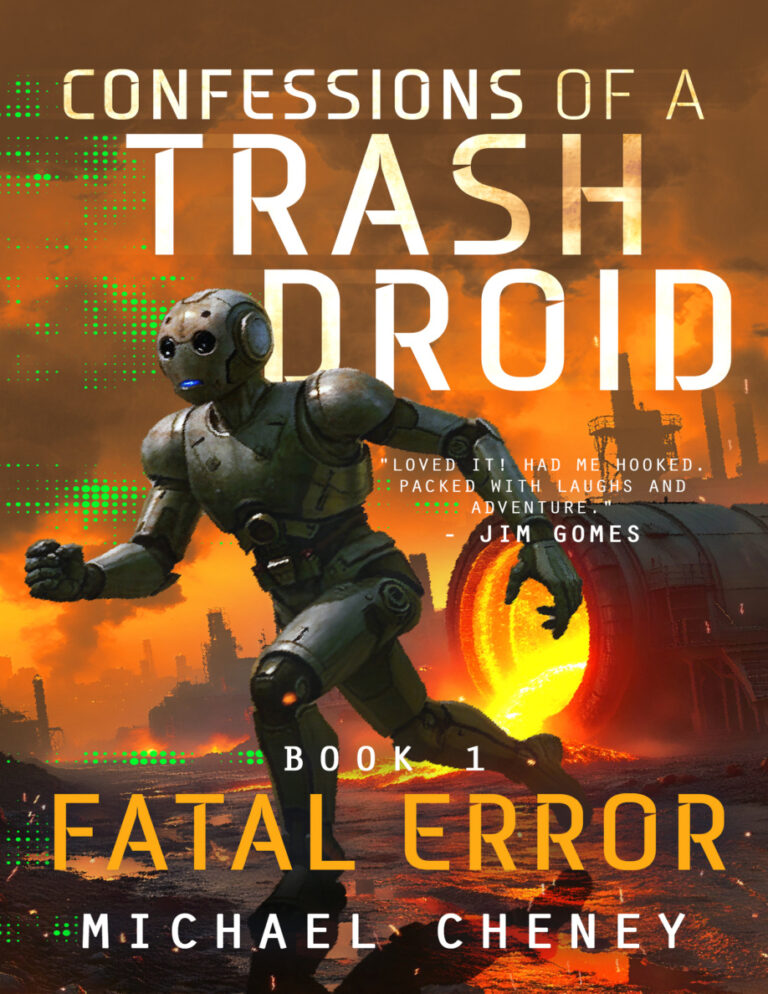 Confessions of a Trash Droid Phoenix rising Micheal Cheney Kitap Kapağı