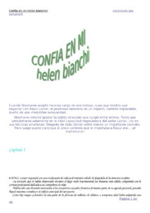 Confia En Mi Spanish Edition Bianchin Helen Kitap Kapağı