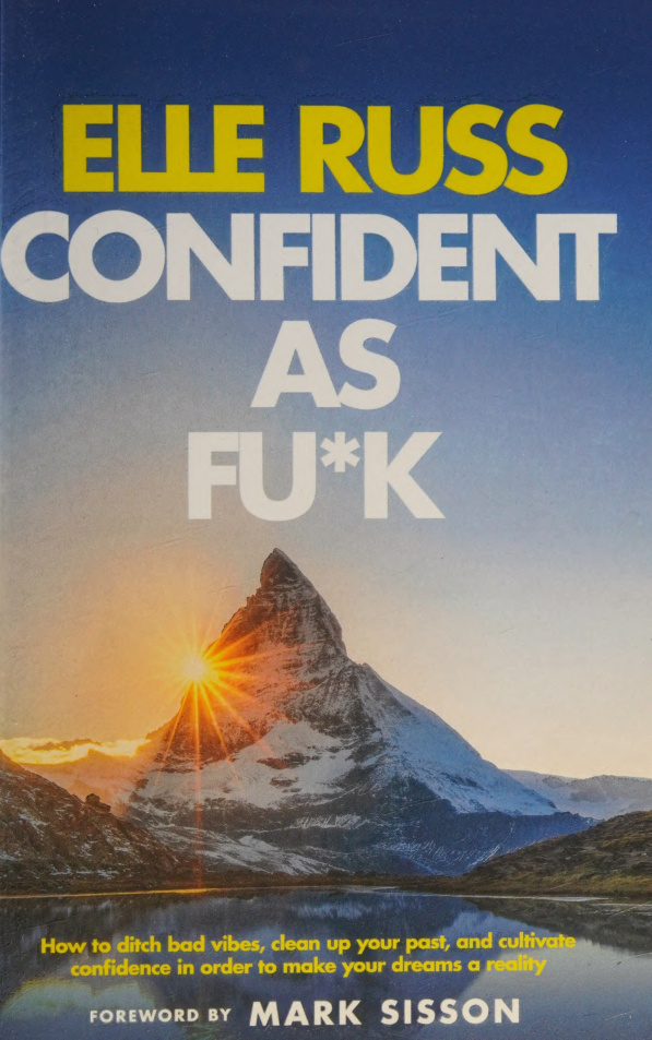 Confident as fck Elle russ Kitap Kapağı
