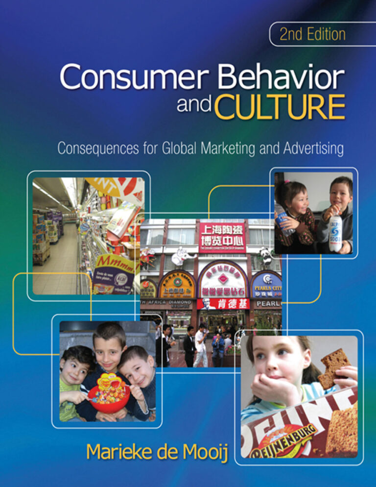 Consumer Behavior and Culture Marieke de Mooij Kitap Kapağı