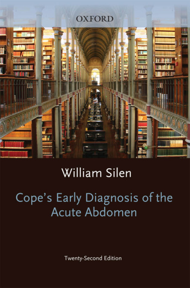 Cope’s Early Diagnosis of the Acute Abdomen William Silen Z Library Kitap Kapağı
