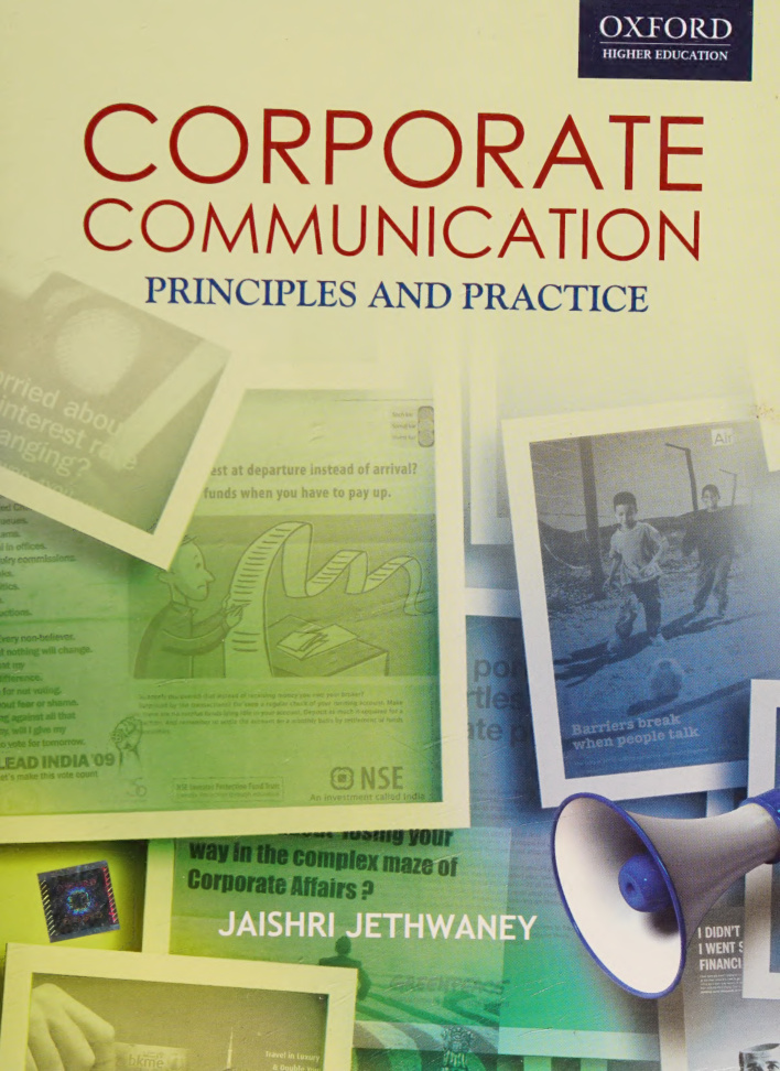 Corporate Communication Principles and Practices Jaishri Jaithwaney Kitap Kapağı