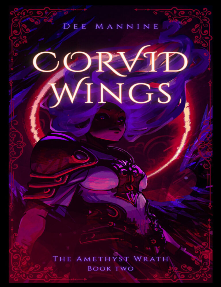 Corvid Wings Dee Mannine Kitap Kapağı