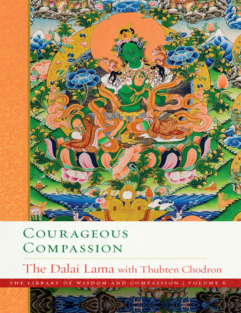 Courageous Compassion Tenzin Gyatso Kitap Kapağı
