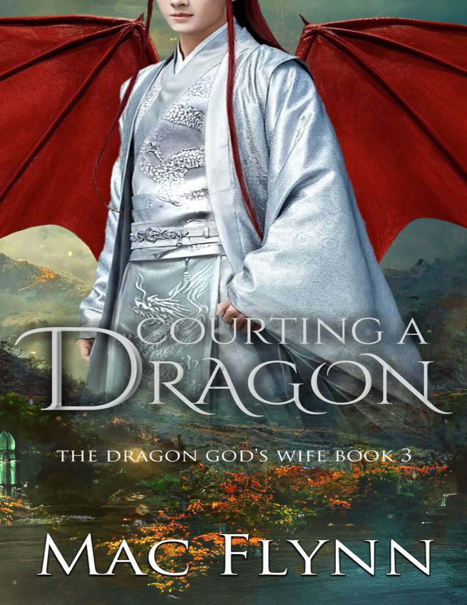 Courting a dragon Mac flynn Kitap Kapağı