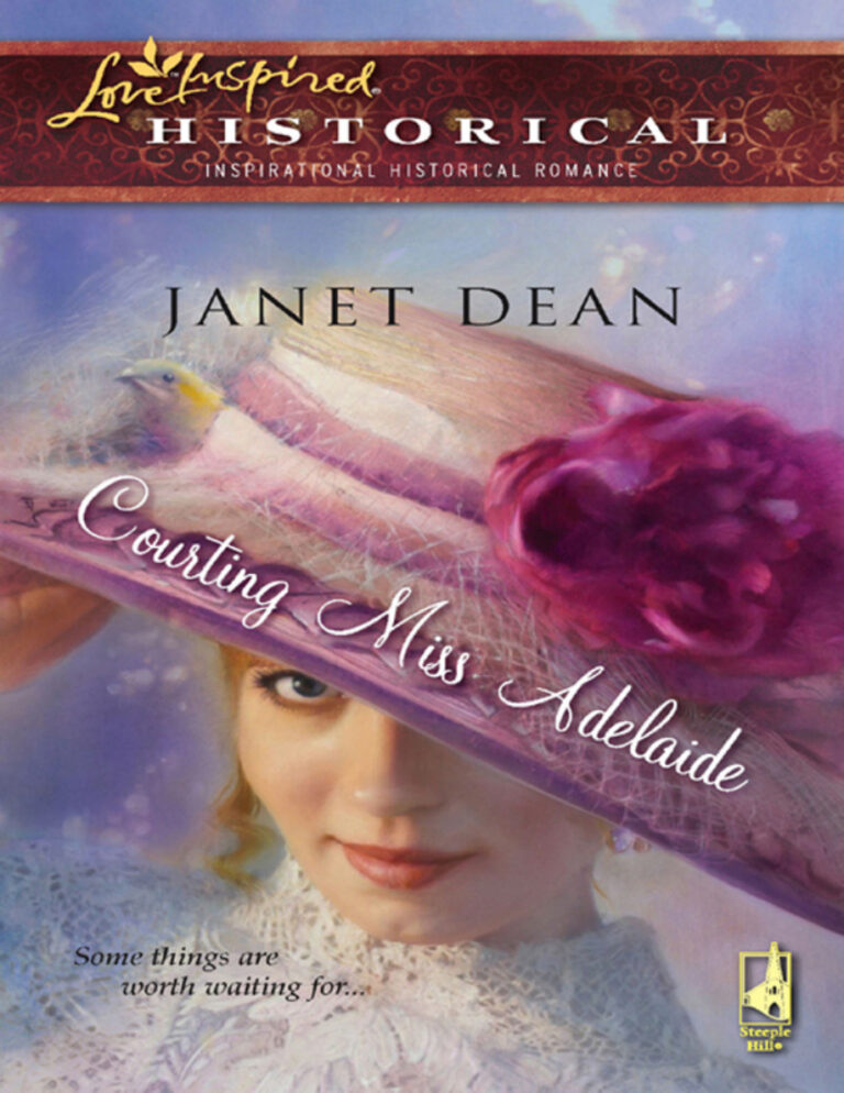 Courting miss Adelaide Janet Dean Kitap Kapağı