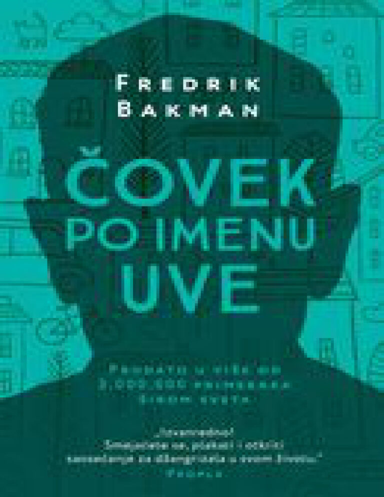 Covek po imenu Uve Serbian Edition Fredrik Bakman Kitap Kapağı