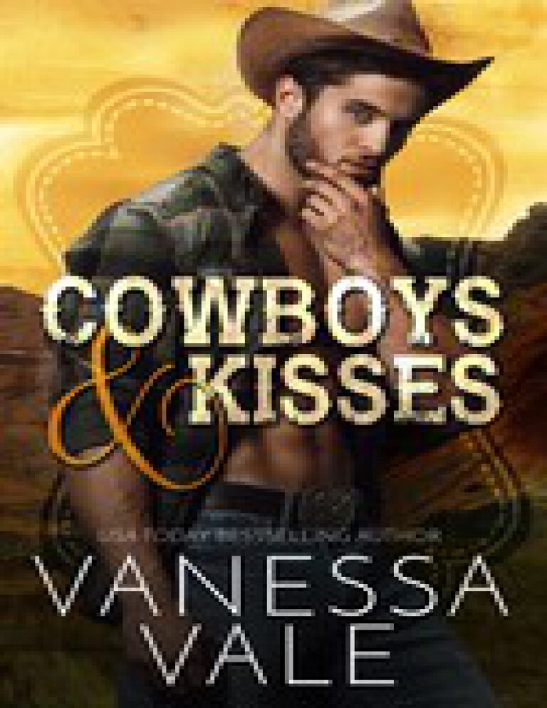 Cowboys and Kisses Vanessa Vale Kitap Kapağı