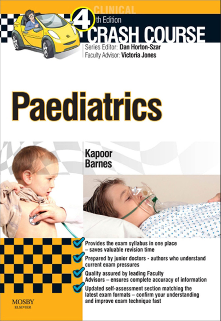 Crash Course Paediatrics Rajat Kapoor, Katy Ba Z Library Kitap Kapağı