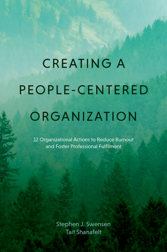 Creating A People Centered Organization Stephen J Swensen Kitap Kapağı