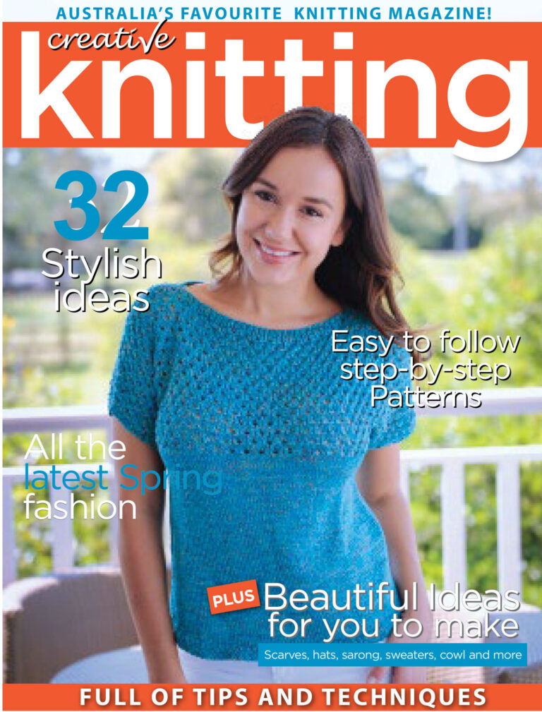 Creative Knitting Issue 93 2026 Creative Knitting Kitap Kapağı