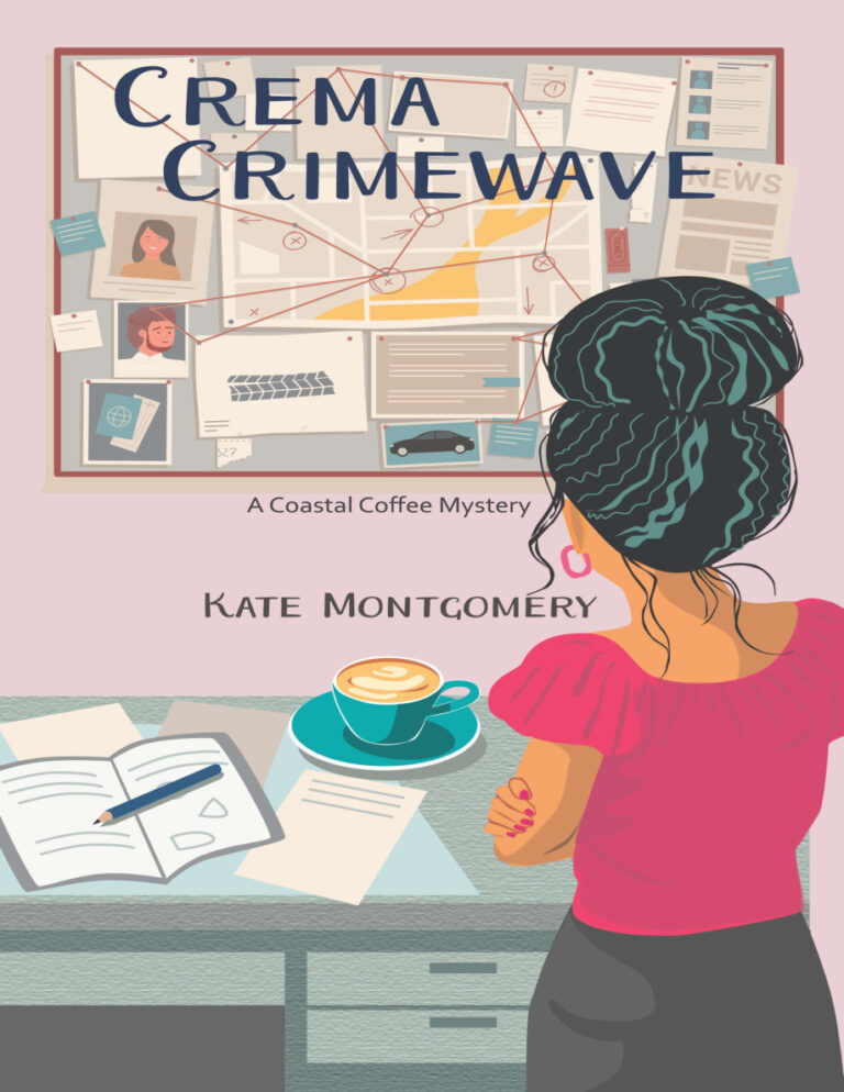 Crema Crimewave Kate Montgomery Kitap Kapağı