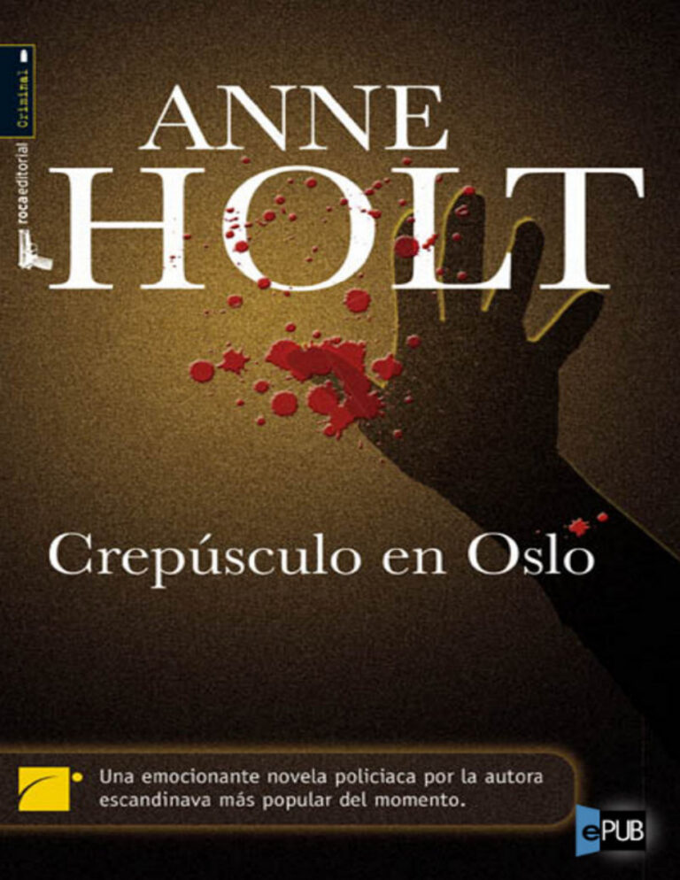 Crepusculo en Oslo Spanish Edition Holt Ann Kitap Kapağı