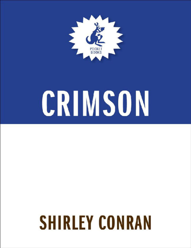 Crimson Shirley Conran Kitap Kapağı