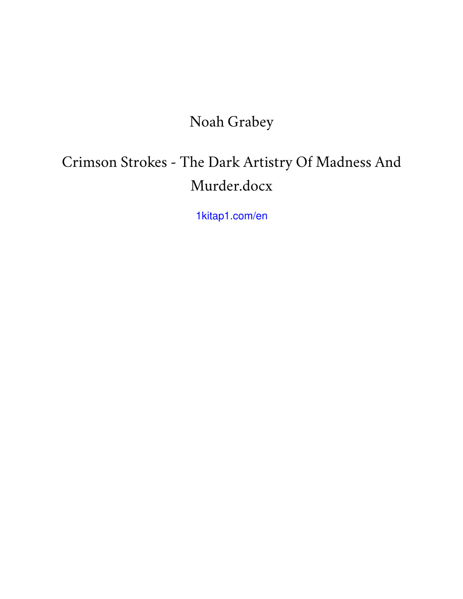 Crimson Strokes PDF Download