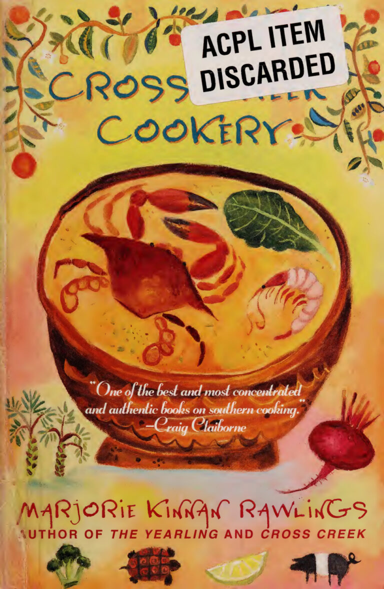 Cross Creek Cookery Marjorie Kinnan Rawlings Kitap Kapağı