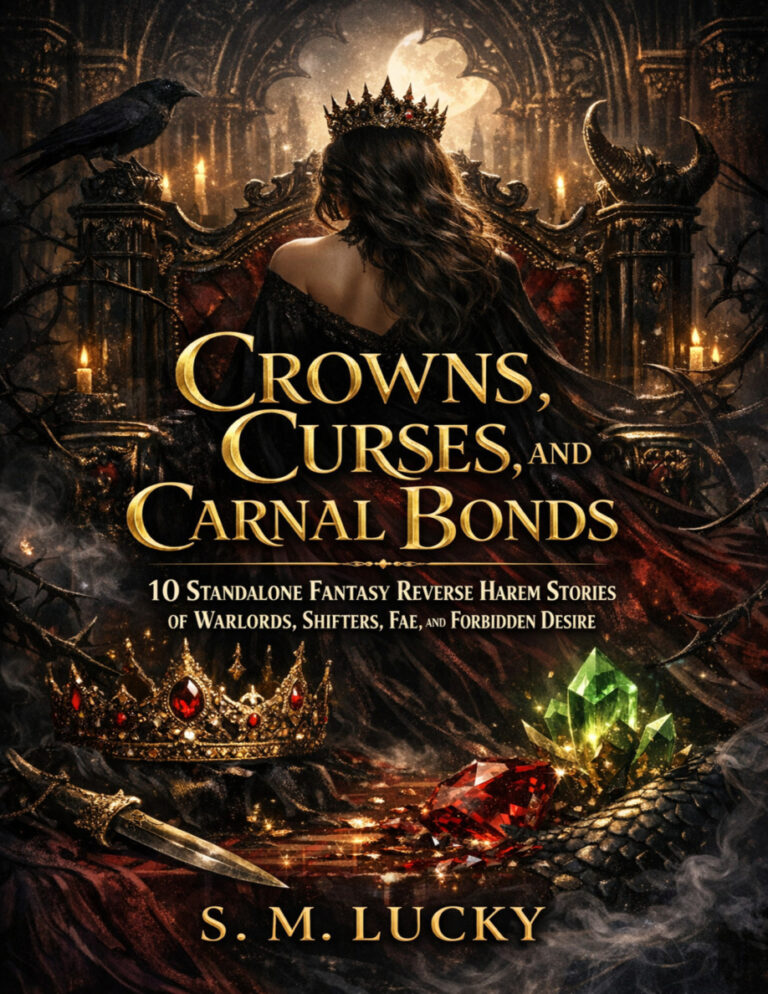 Crowns Curses and Carnal Bonds S M Lucky Kitap Kapağı