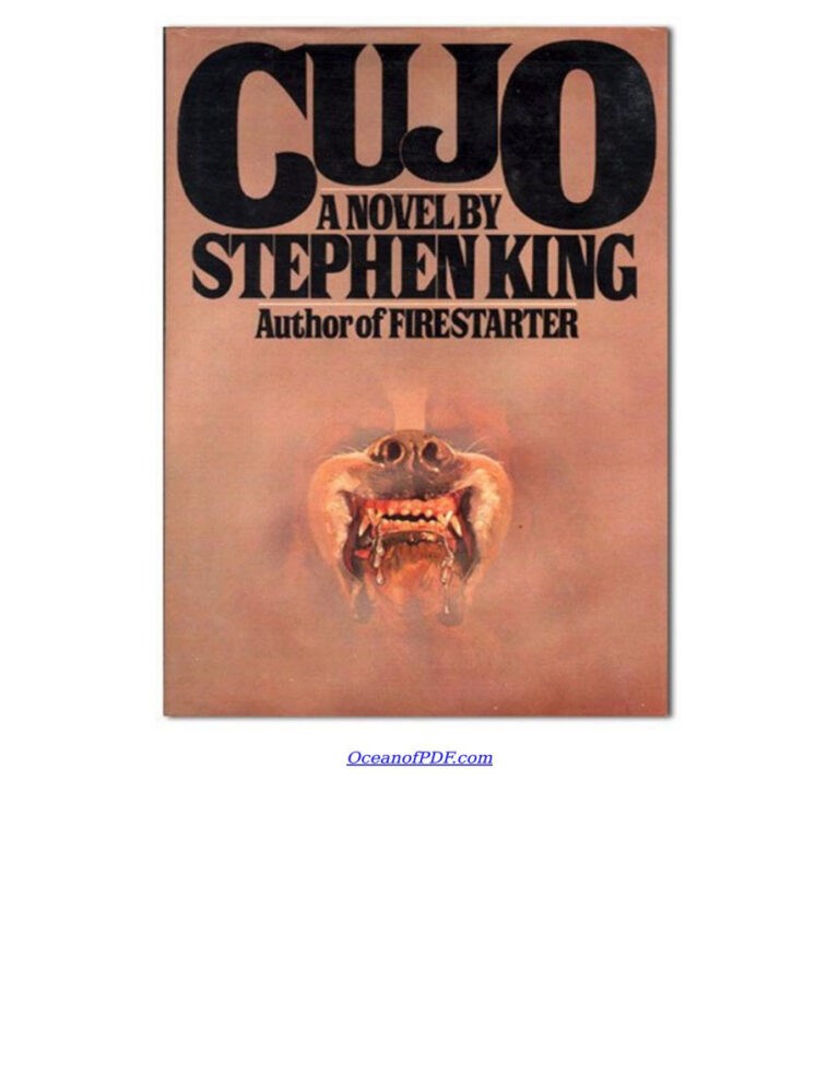 Cujo Dutch Edition Stephen King Kitap Kapağı
