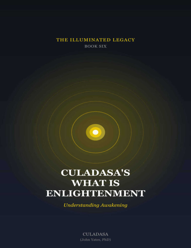 Culadasas What Is Enlightenment John Yates Kitap Kapağı