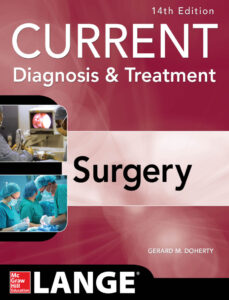 Current Diagnosis and Treatment Surgery 14th Edition Gerard Doherty Kitap Kapağı