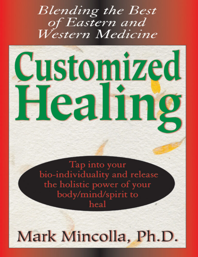 Customized Healing Mark Mincolla Kitap Kapağı