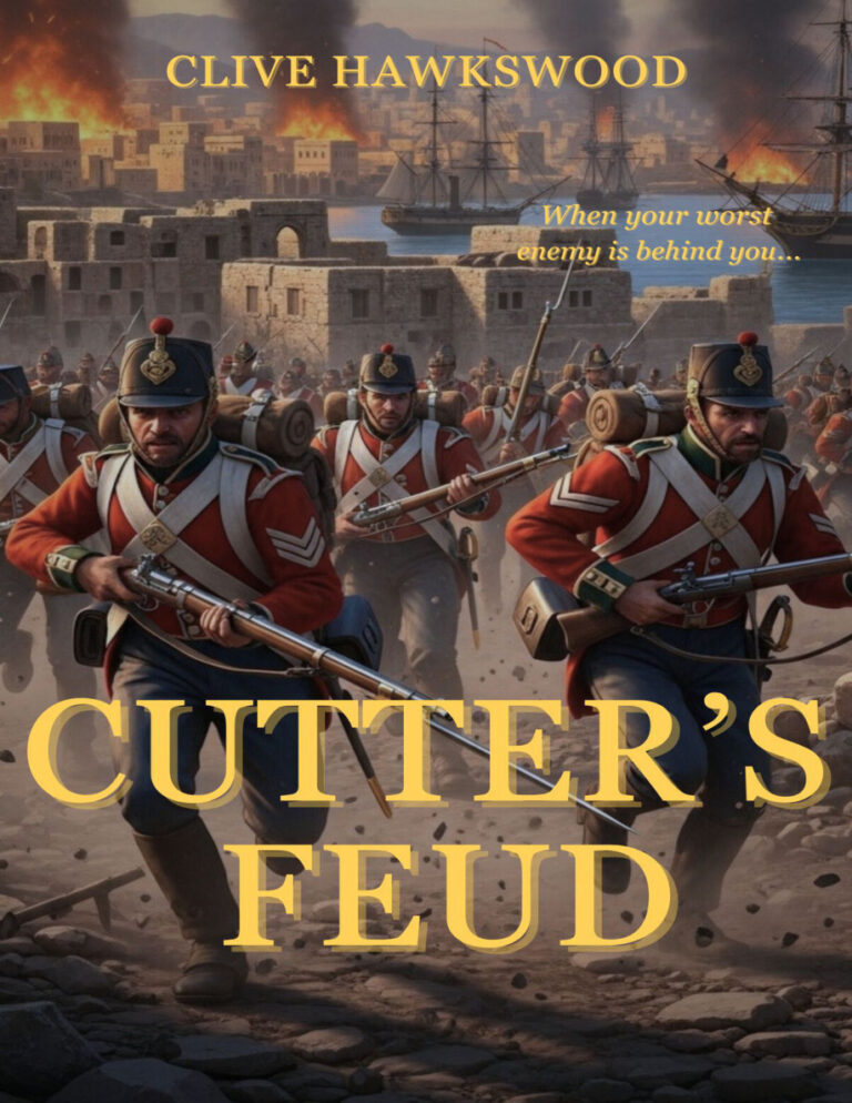 Cutters Feud Clive Hawkswood Kitap Kapağı