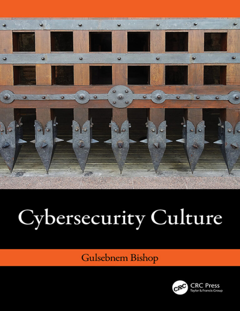 Cybersecurity Culture Gulsebnem Bishop Kitap Kapağı