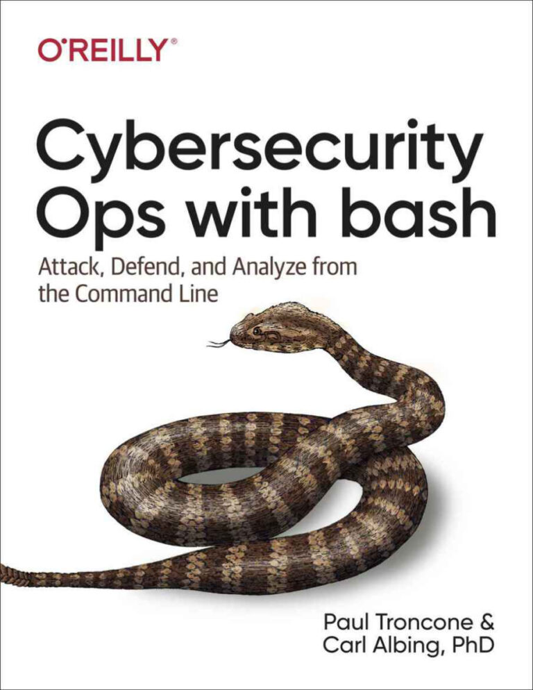 Cybersecurity Ops with bash Attack Kitap Kapağı