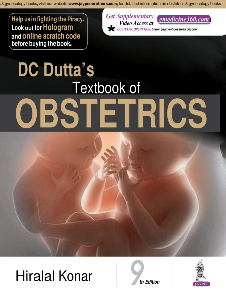 DC Duttas Textbook of Obstetrics Including Perinatology and Contraception Kitap Kapağı