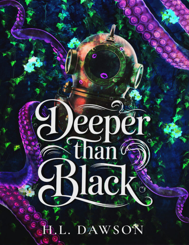 DEEPER THAN BLACK HL Dawson Kitap Kapağı