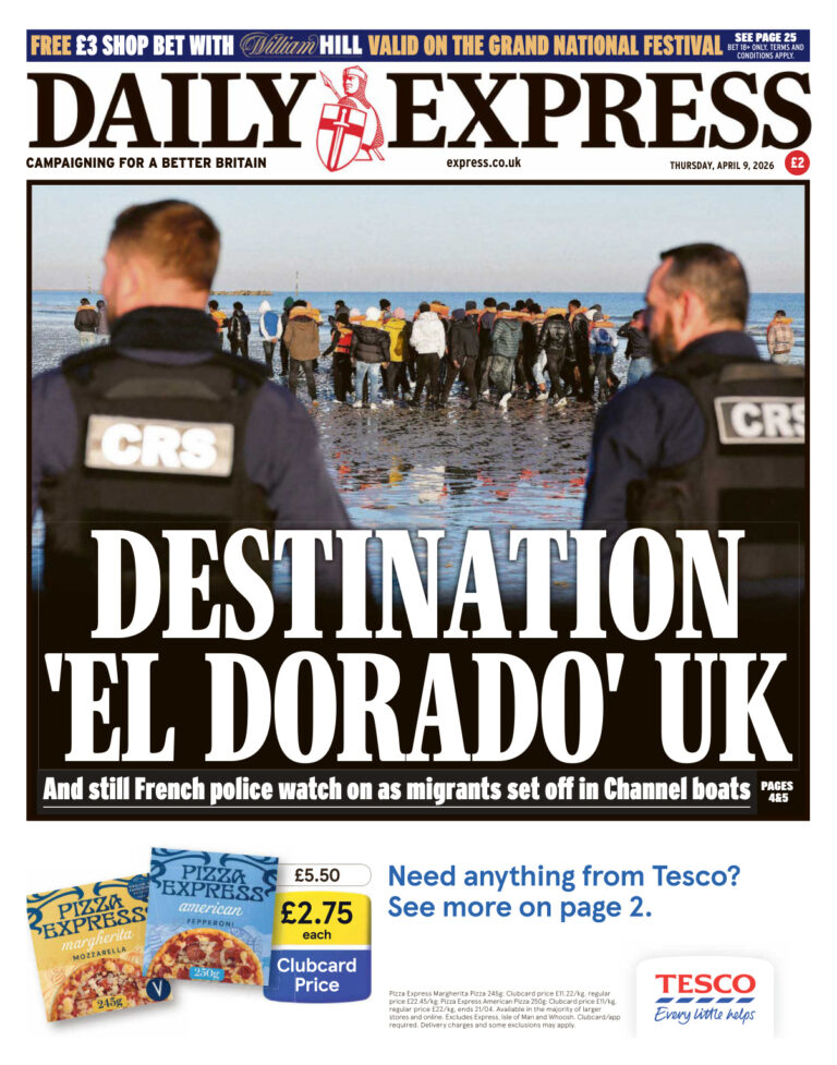 Daily Express April 09 2026 Daily Express Kitap Kapağı