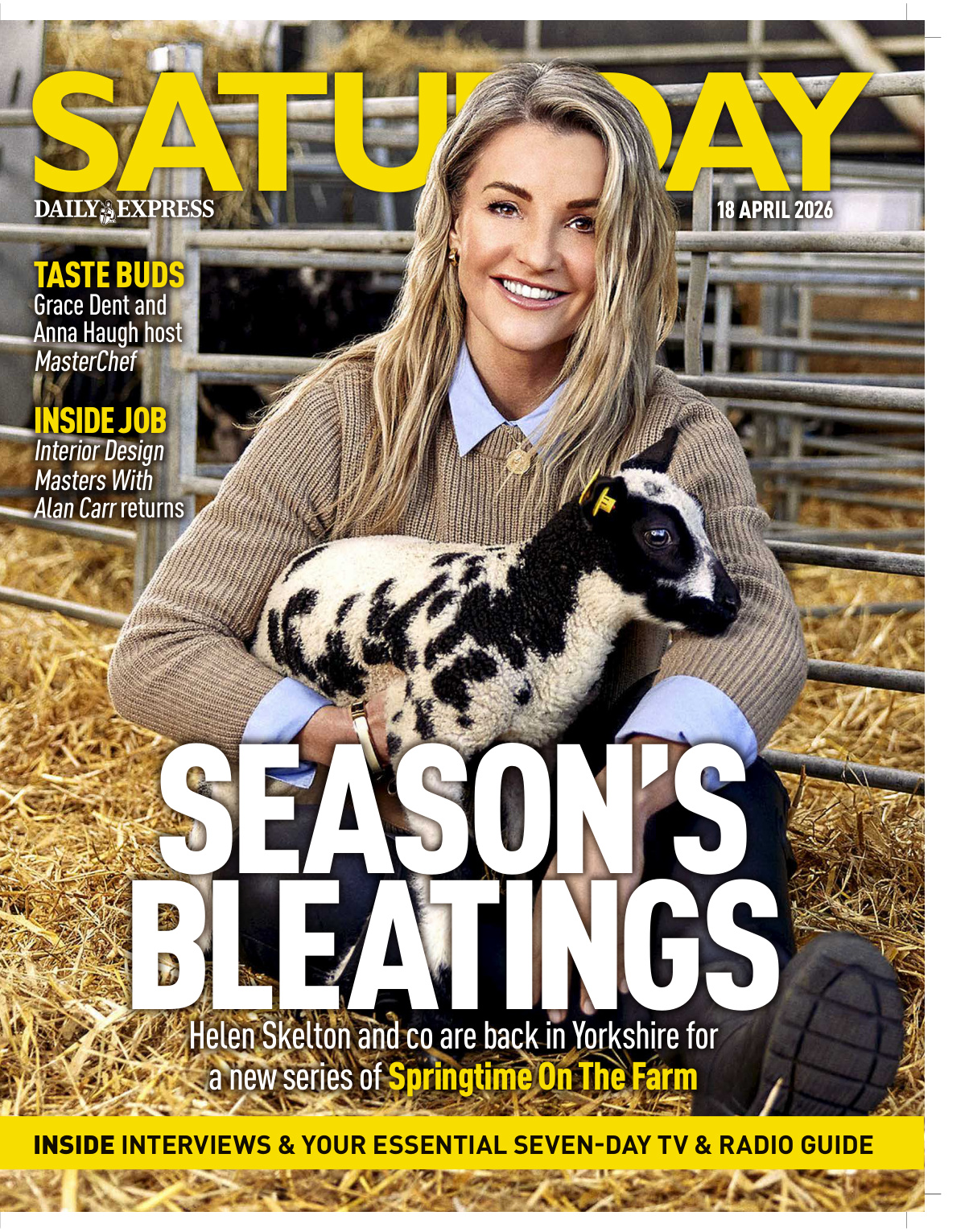 Daily Express Saturday Magazine 18 April 2026 Daily Express Saturday Magazine Kitap Kapağı