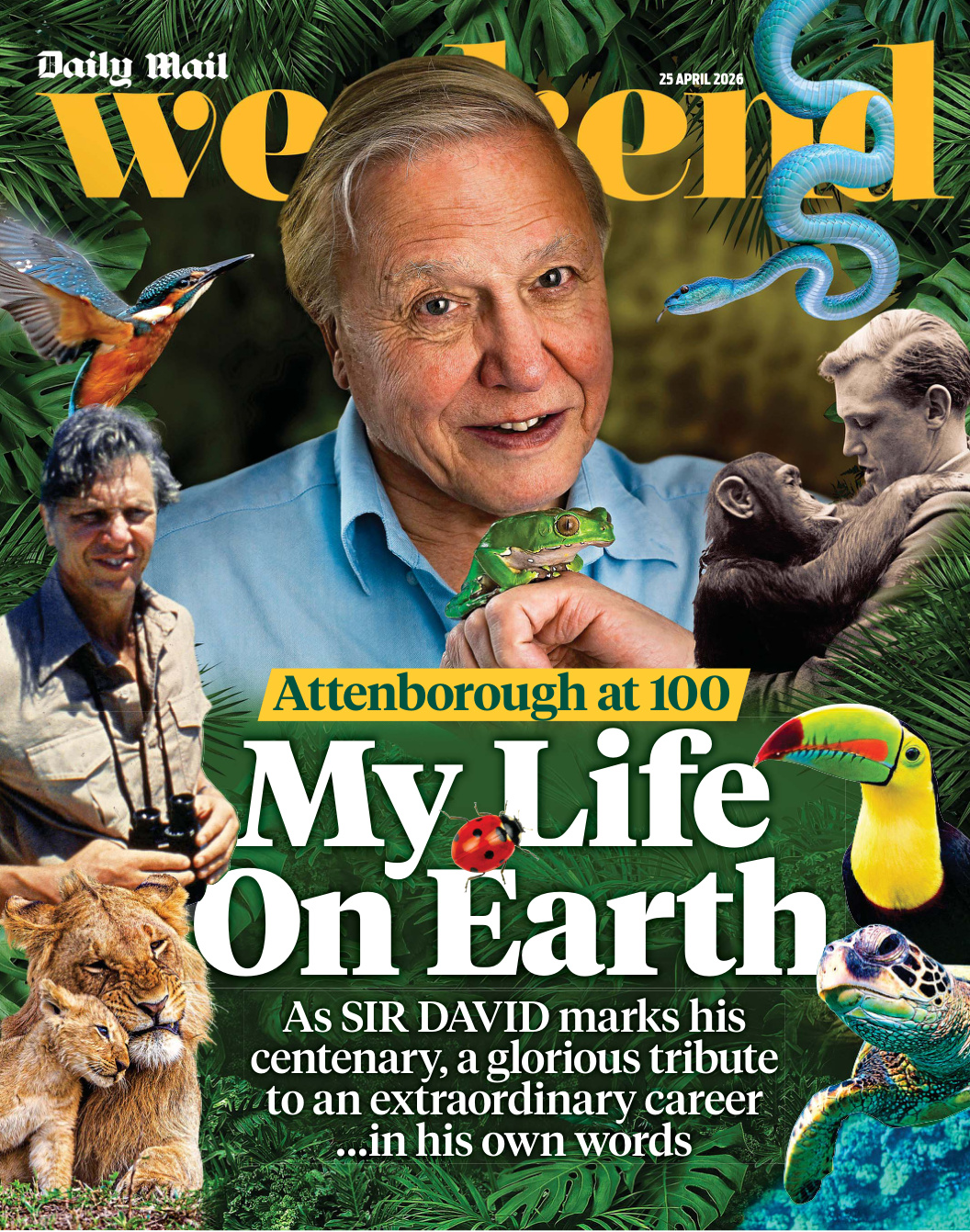 Daily Mail Weekend Magazine 25 April 2026 Daily Mail Weekend Magazine Kitap Kapağı