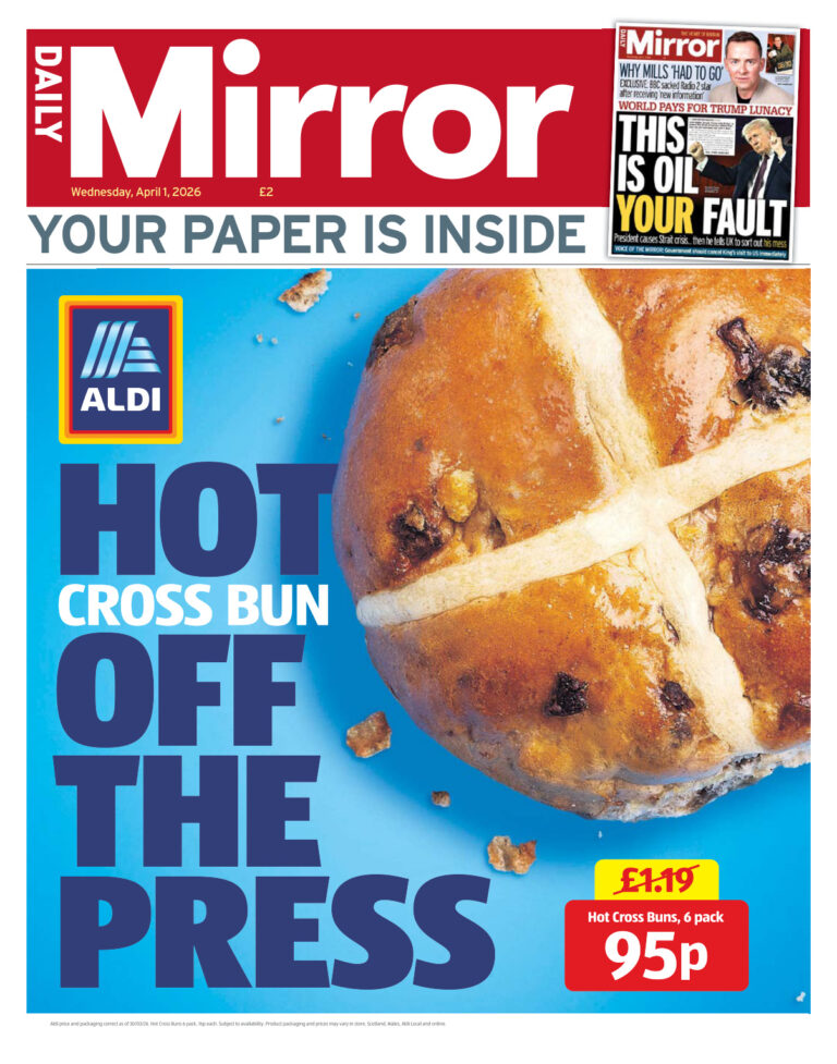 Daily Mirror April 01 2026 Daily Mirror Kitap Kapağı