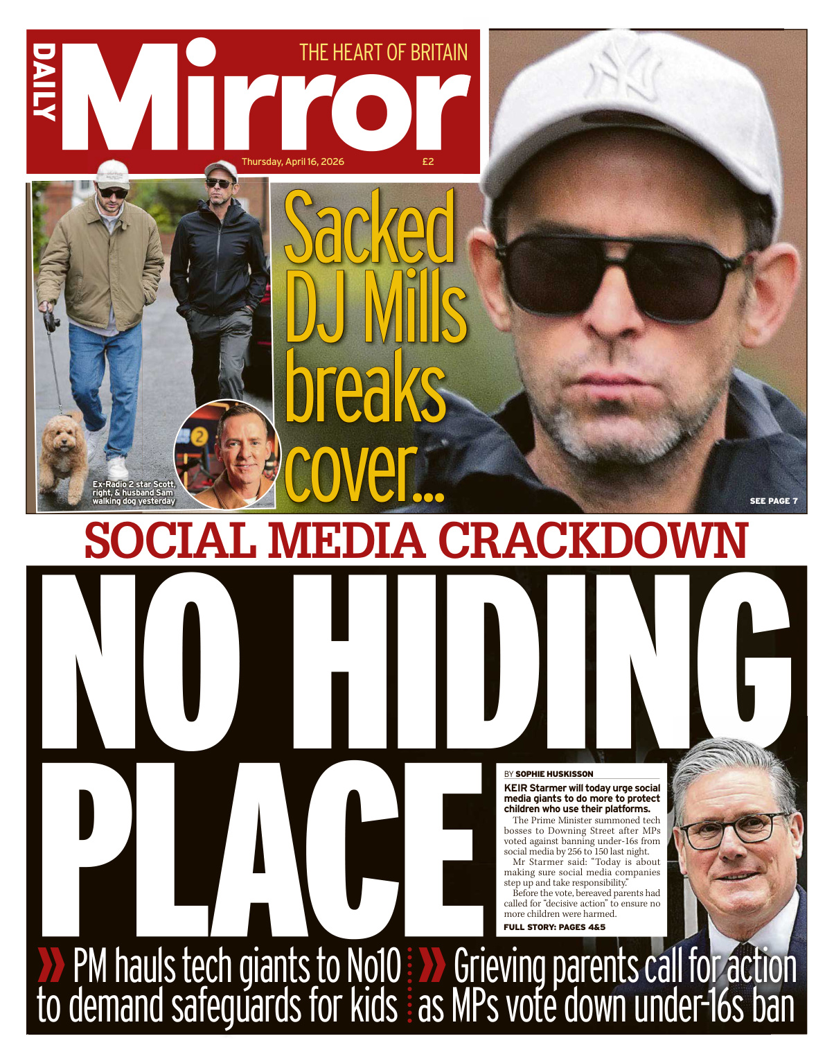 Daily Mirror April 16 2026 Daily Mirror Kitap Kapağı
