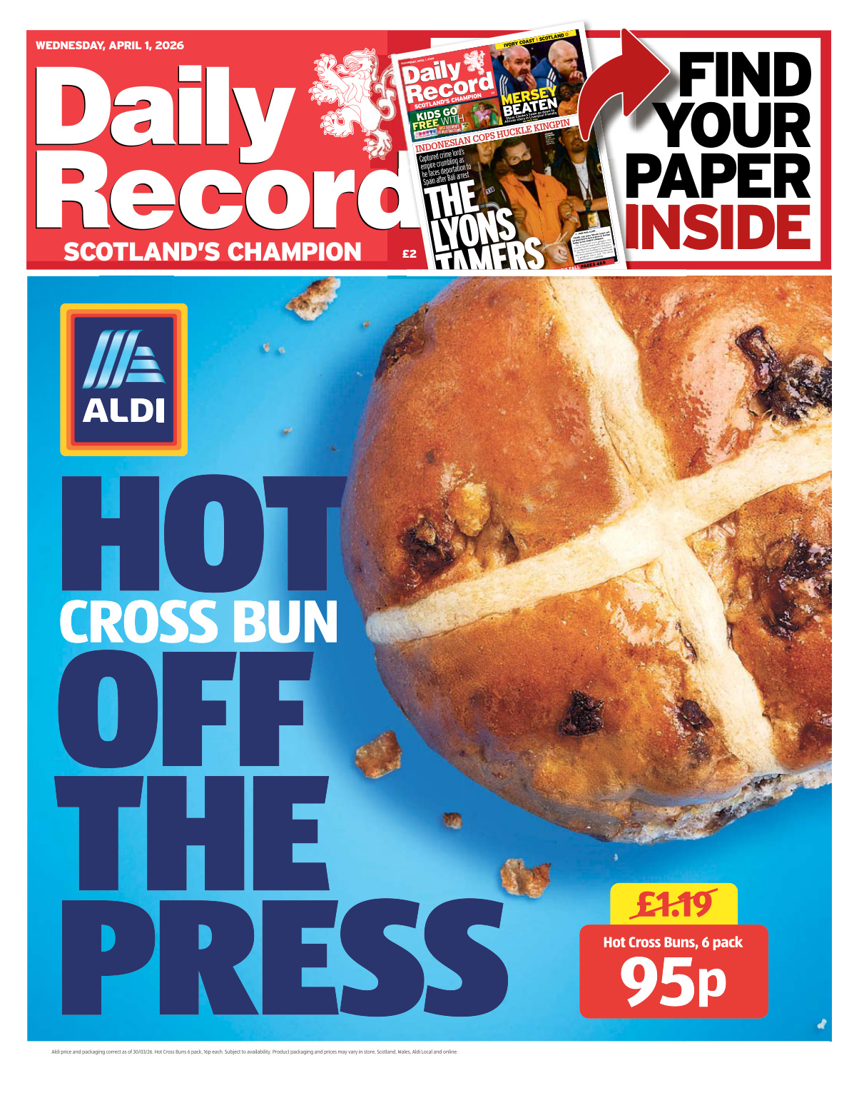 Daily Record April 01 2026 Daily Record Kitap Kapağı