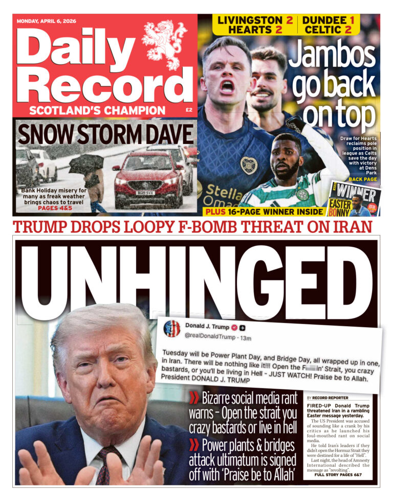 Daily Record April 06 2026 Daily Record Kitap Kapağı