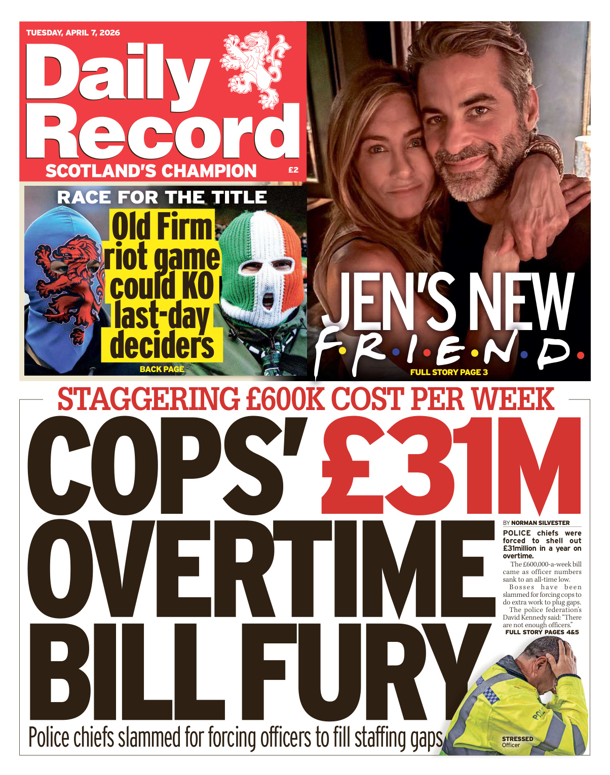 Daily Record April 07 2026 Daily Record Kitap Kapağı