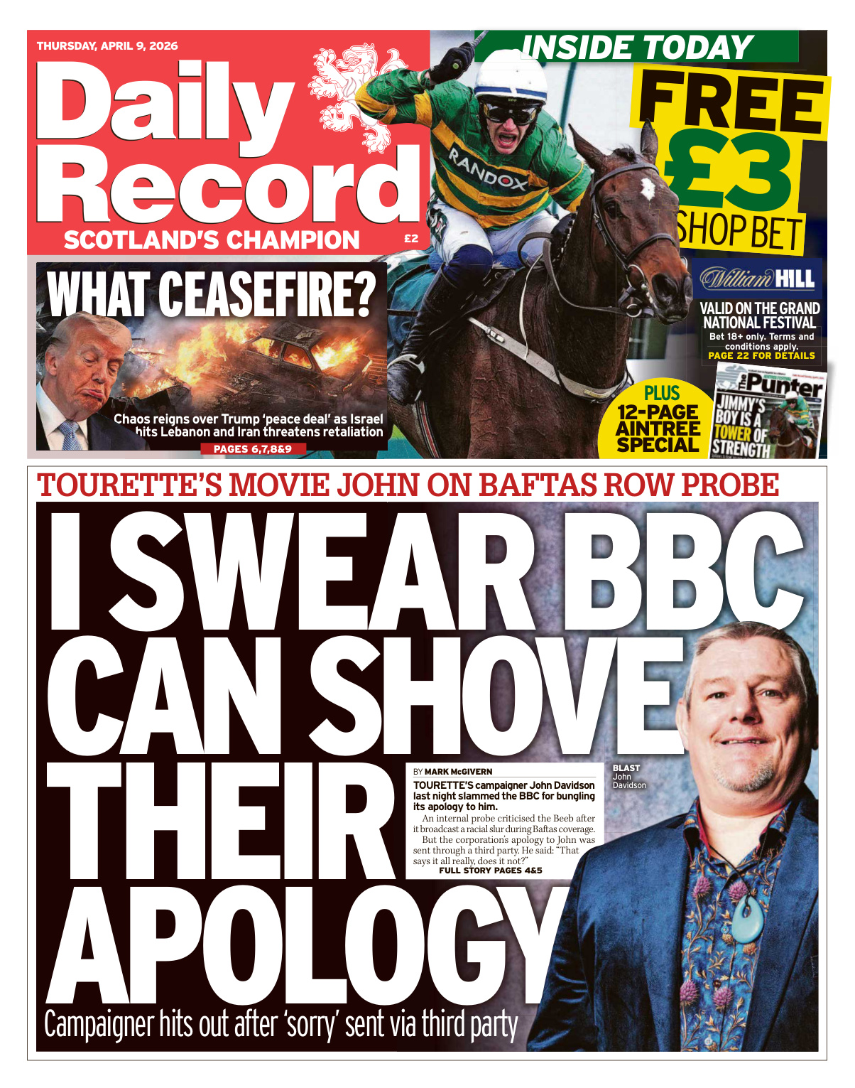Daily Record April 09 2026 Daily Record Kitap Kapağı