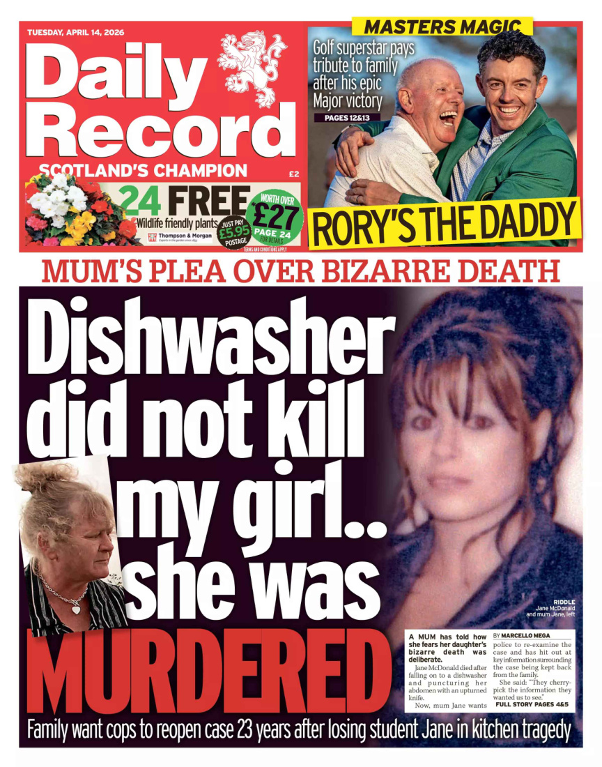 Daily Record April 14 2026 Daily Record Kitap Kapağı