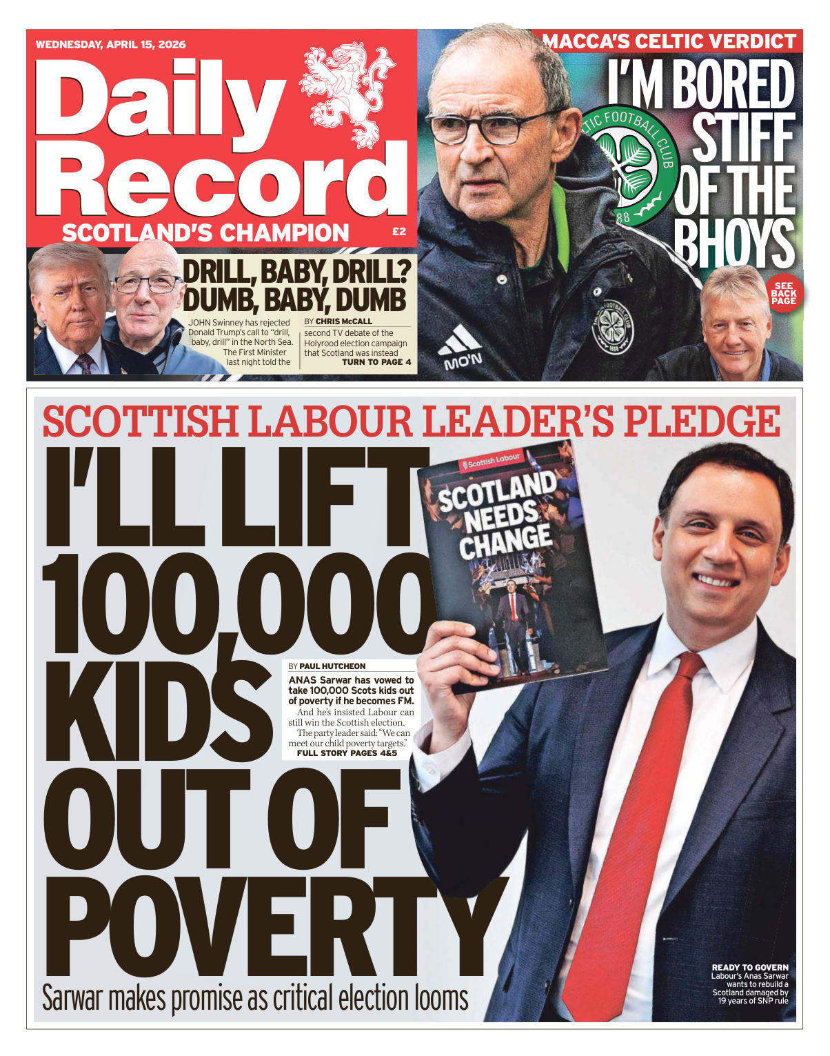 Daily Record April 15 2026 Daily Record Kitap Kapağı