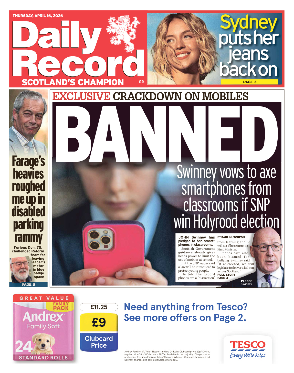 Daily Record April 16 2026 Daily Record Kitap Kapağı
