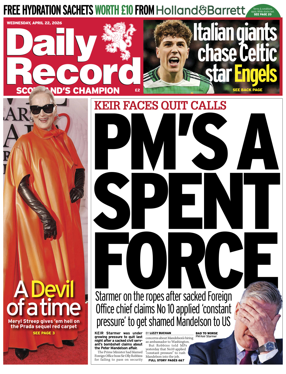 Daily Record April 22 2026 Daily Record Kitap Kapağı