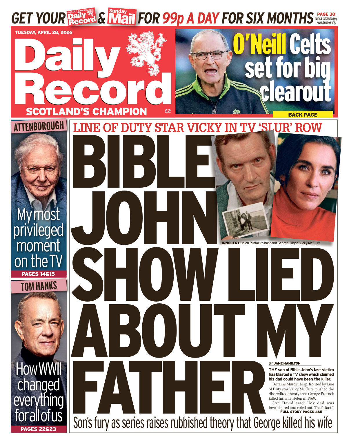 Daily Record April 28 2026 Daily Record Kitap Kapağı