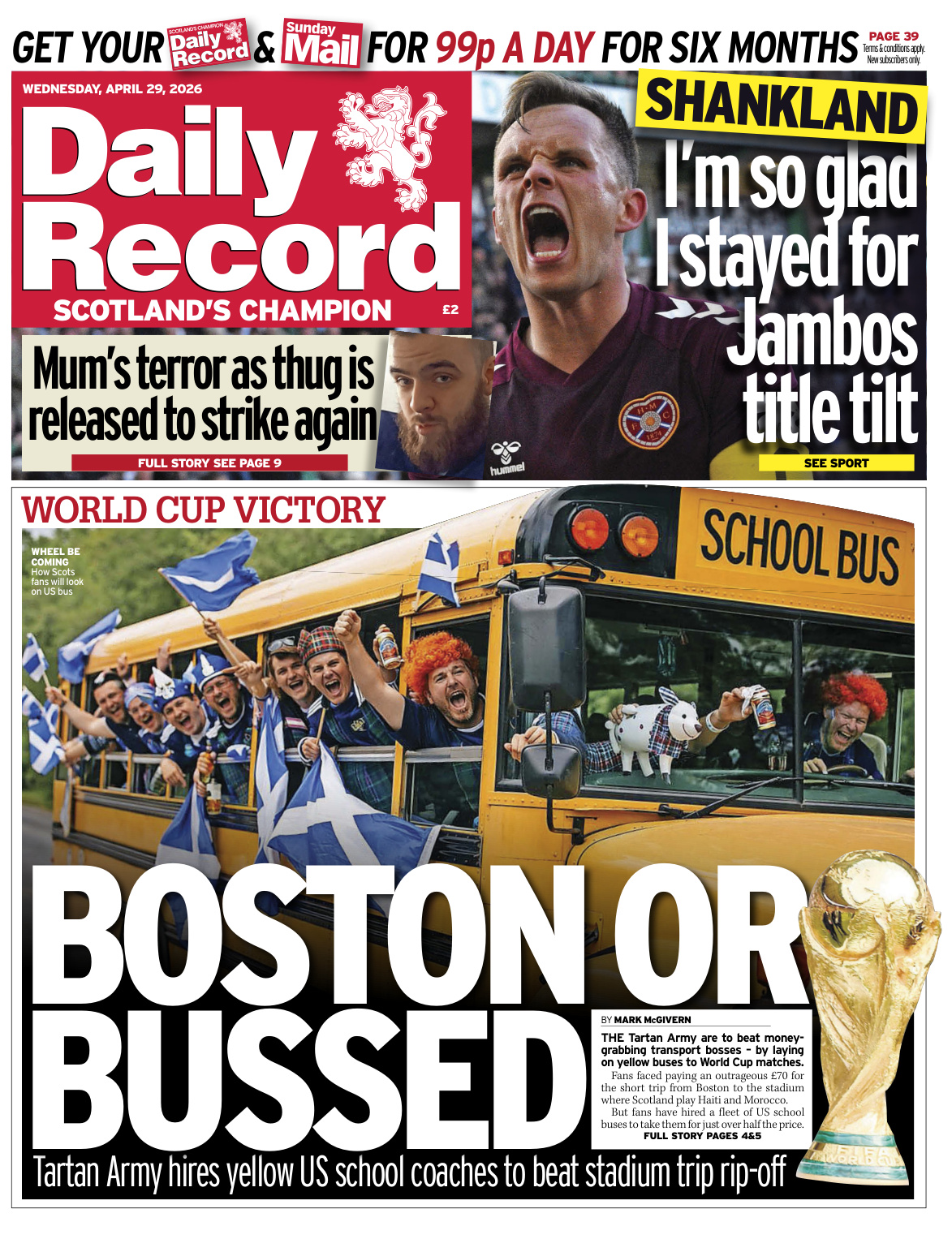 Daily Record April 29 2026 Daily Record Kitap Kapağı