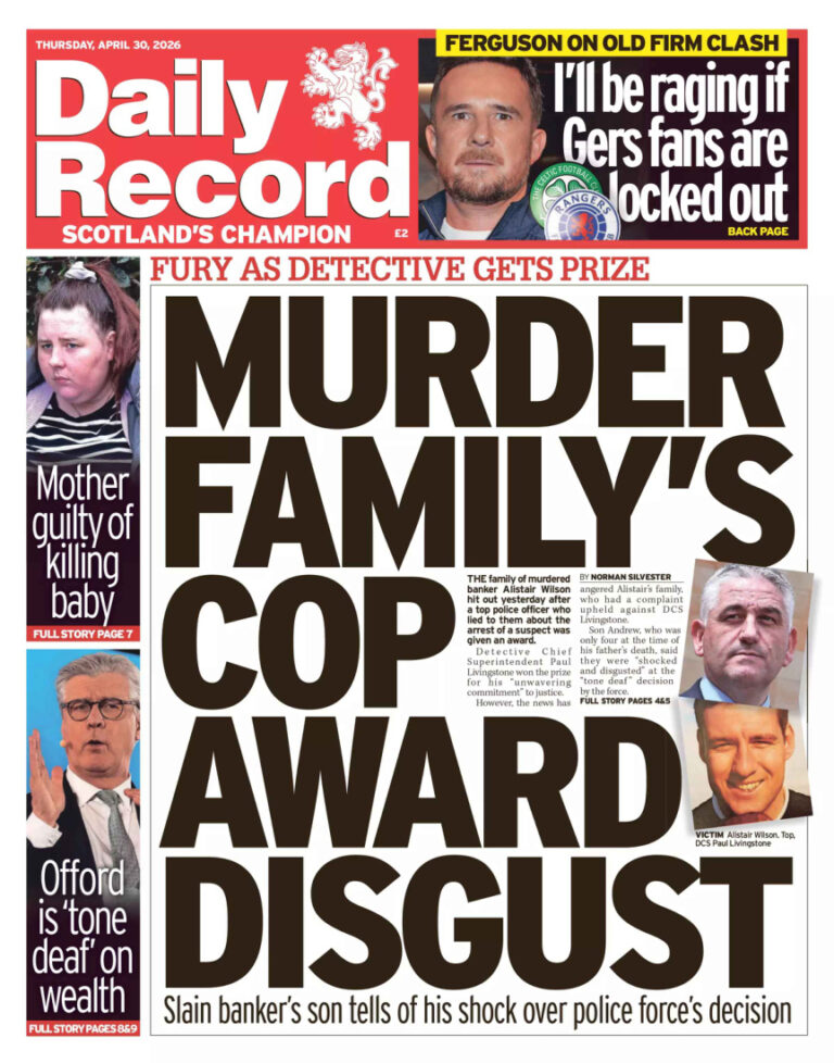Daily Record April 30 2026 Daily Record Kitap Kapağı