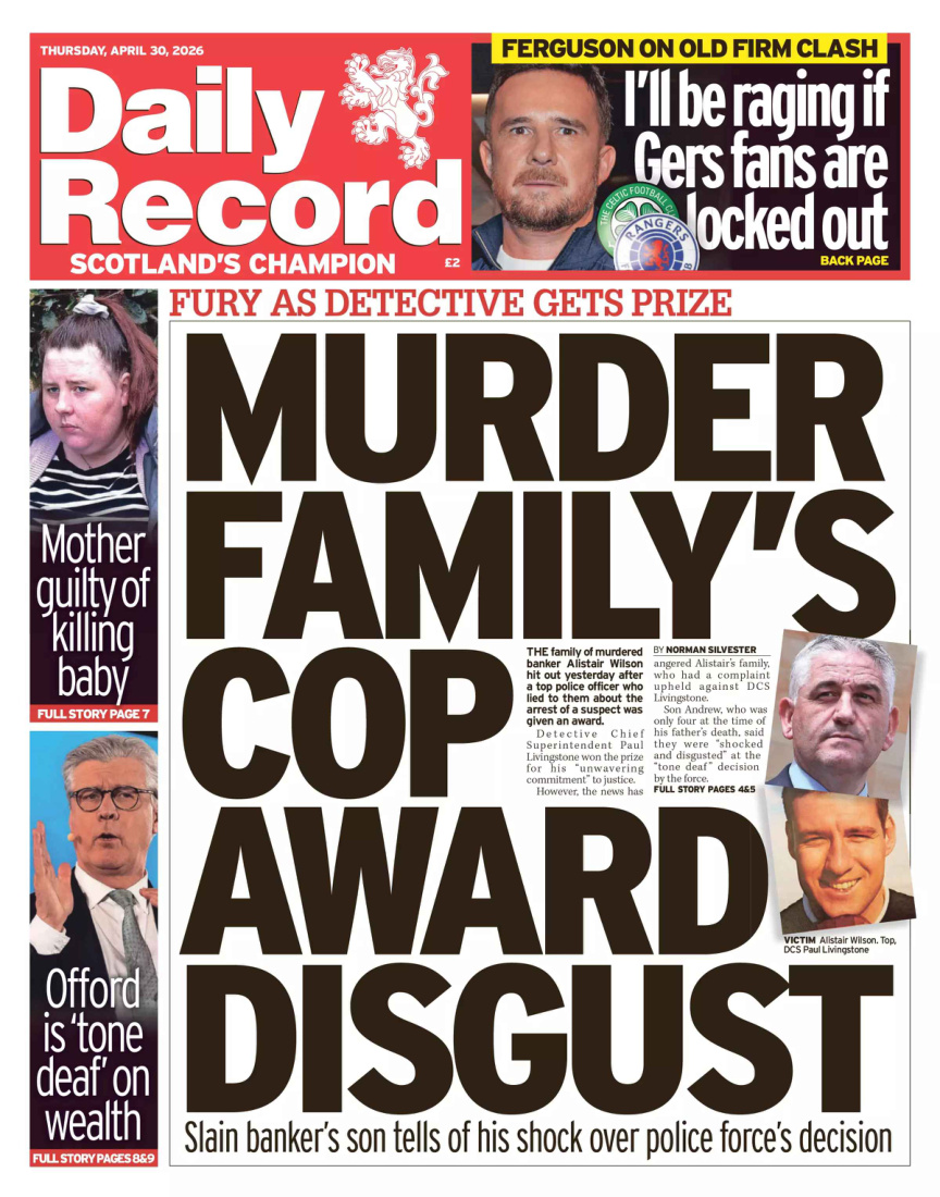 Daily Record April 30 2026 Daily Record Kitap Kapağı