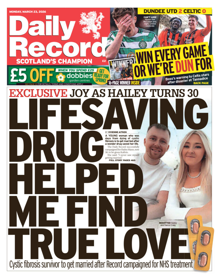 Daily Record March 23 2026 Daily Record Kitap Kapağı