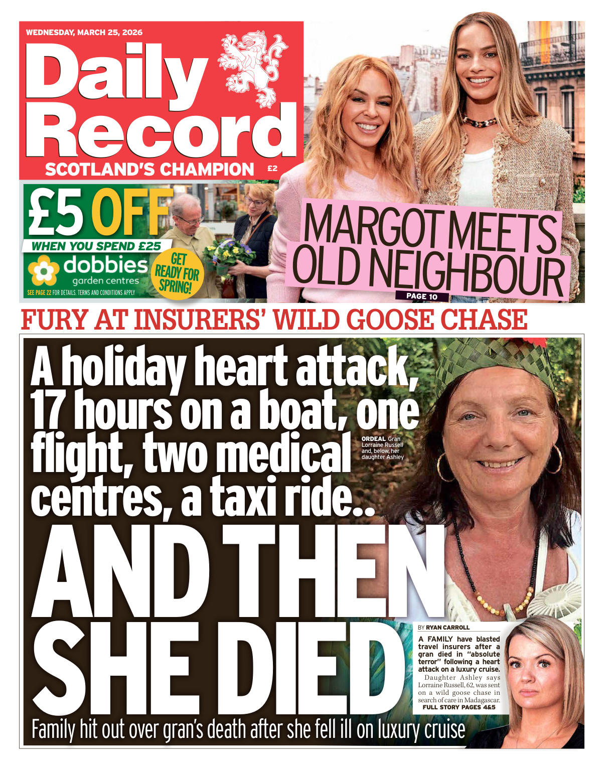 Daily Record March 25 2026 Daily Record Kitap Kapağı