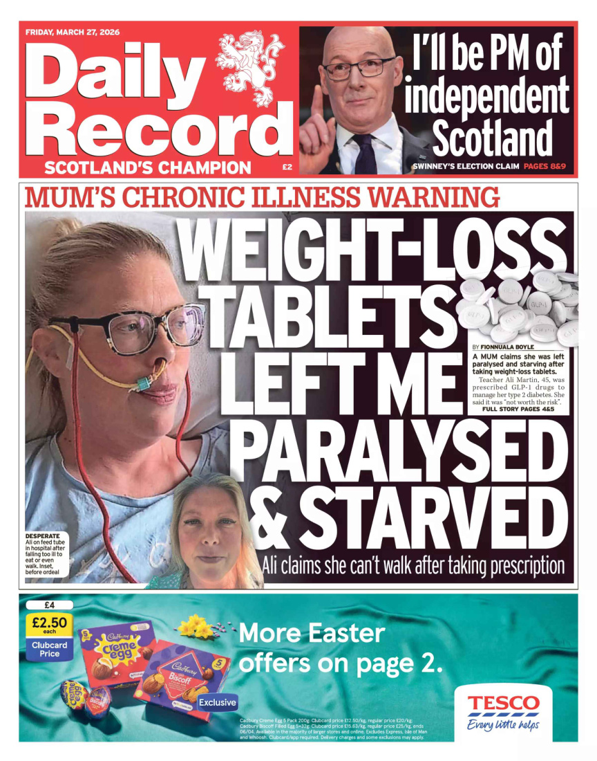 Daily Record March 27 2026 Daily Record Kitap Kapağı